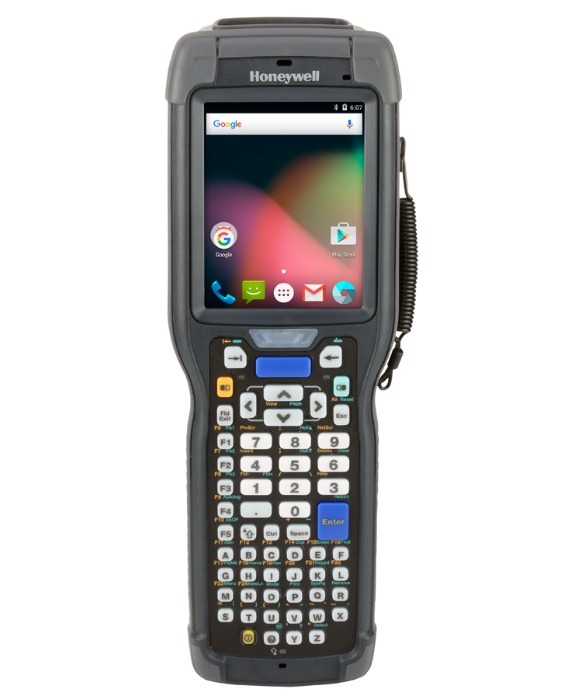 Honeywell ck75 как включить буквы на клавиатуре